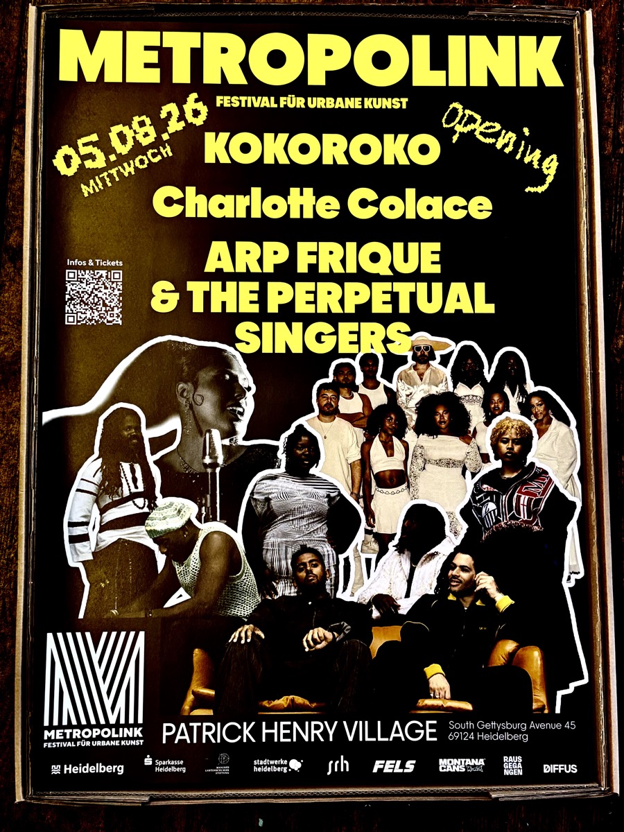 METROPOLINK Urban Art Festival Plakat