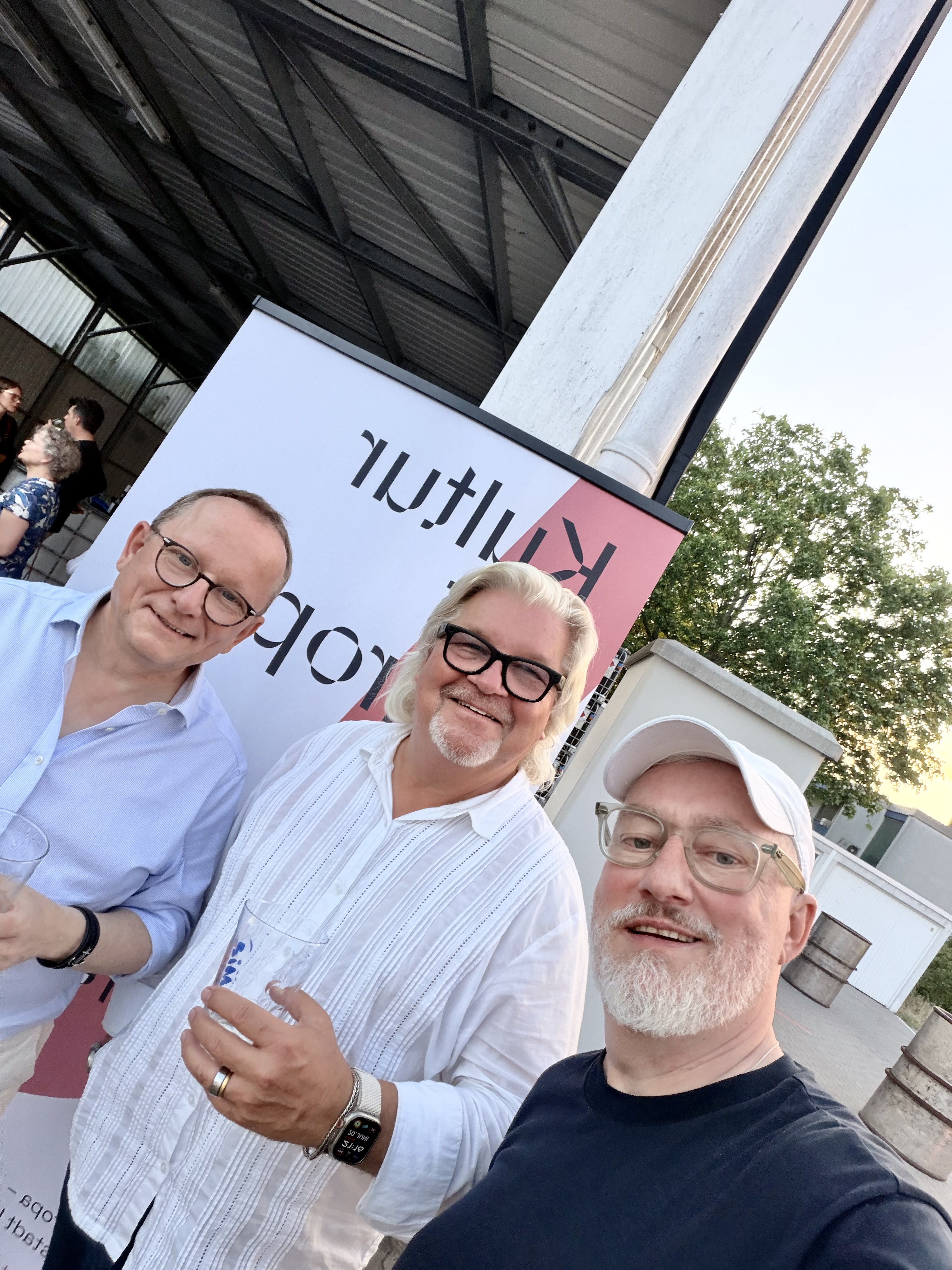 Abschlussmoment nach der Veranstaltung in Ludwigshafen